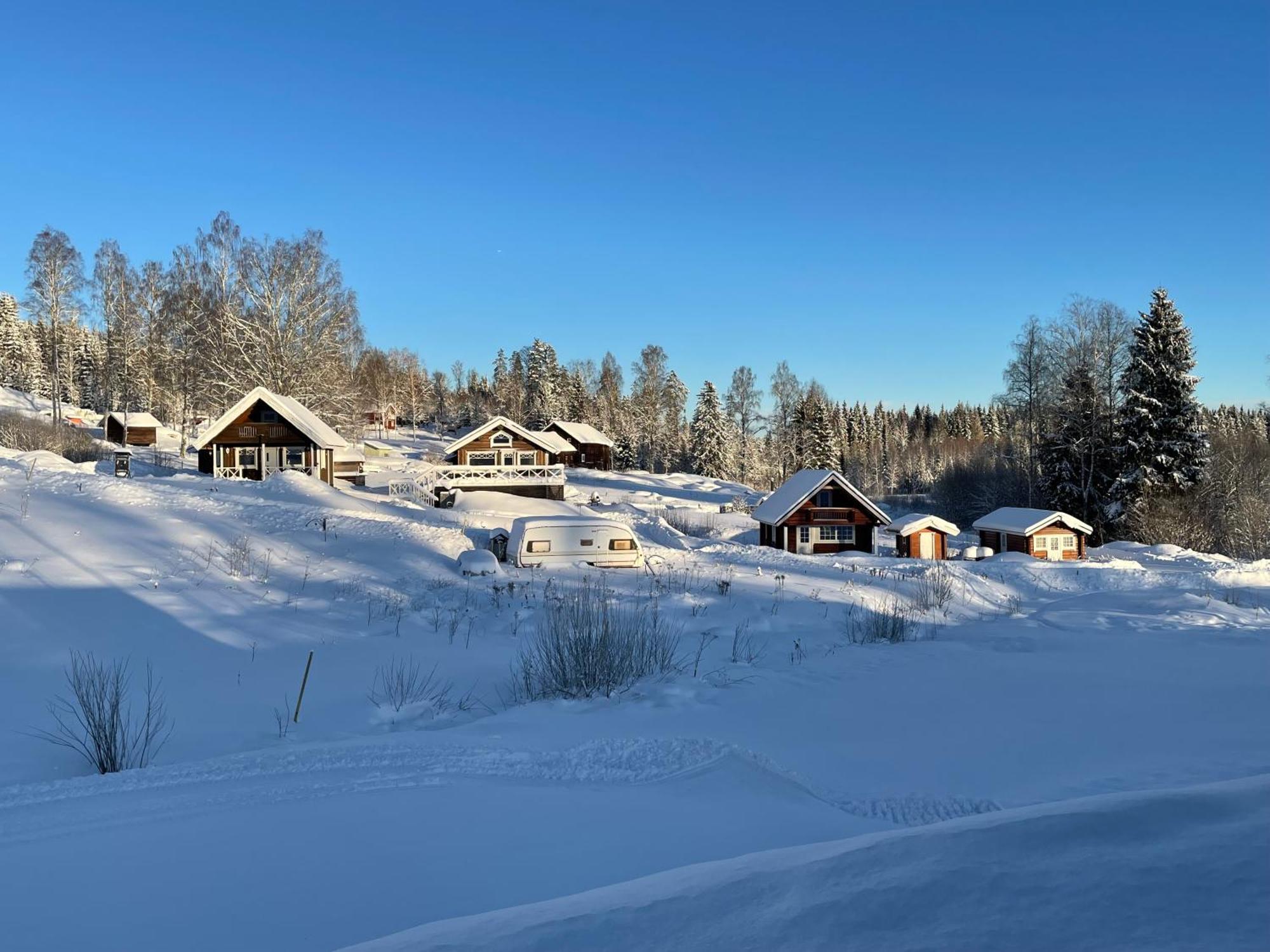 Stuga I Valfjaellet Villa Åmotfors Exterior foto